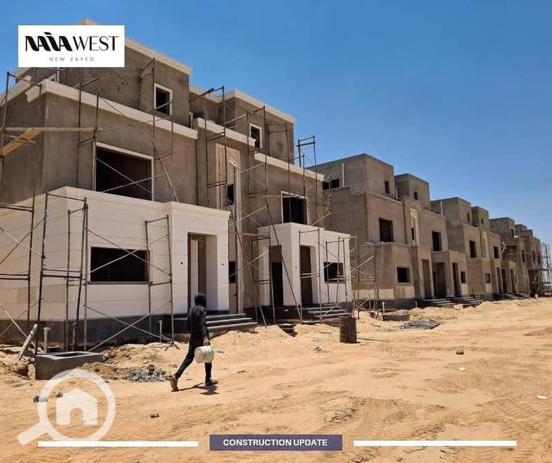 Town villa for delivery in months at Naia West in Sheikh Zayed next to Sodic and Emaar – další