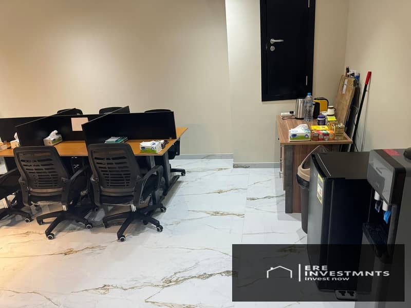 Lowest price office space for rent, ready to operate immediately, in Hyde Park, New Cairo - in the administrative business district – pohled 3