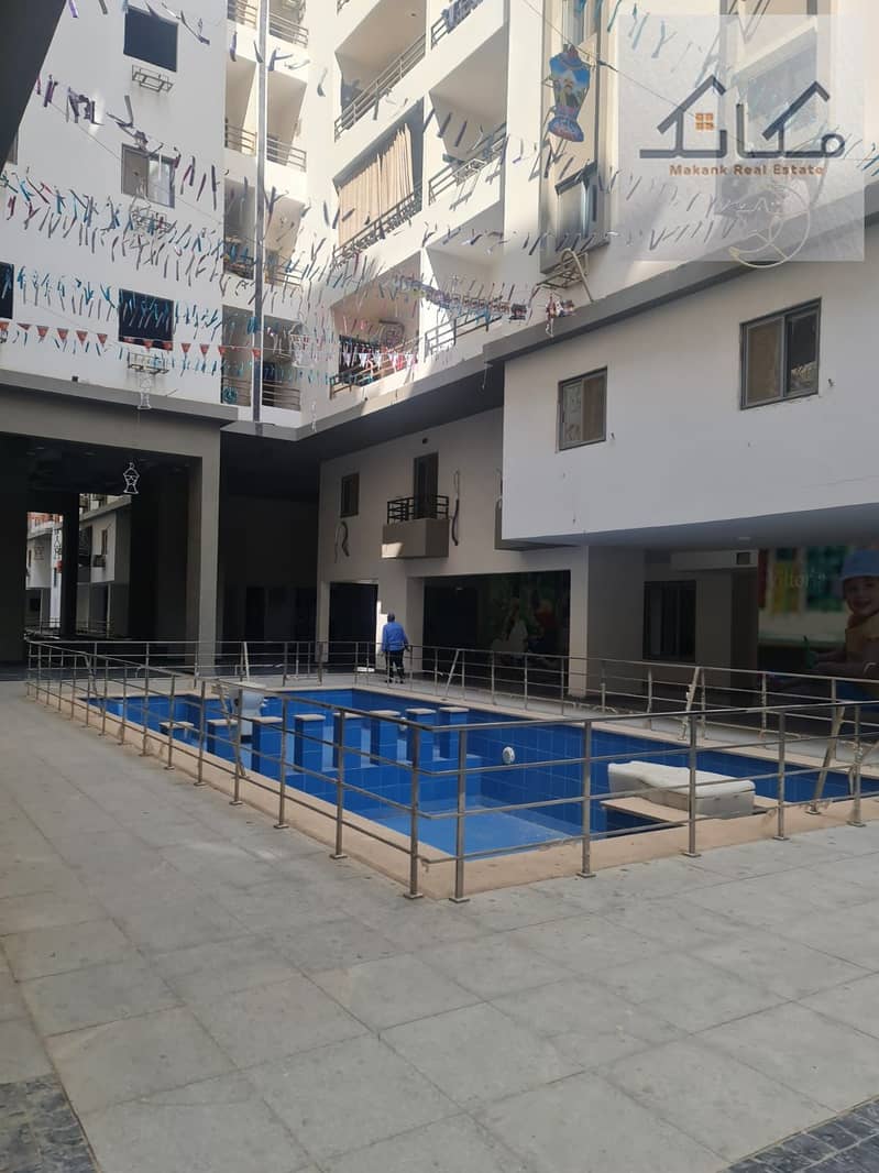 Apartment for sale in the most upscale compounds of Al-Hudba Al-Wasat, District Three - Ansicht 6