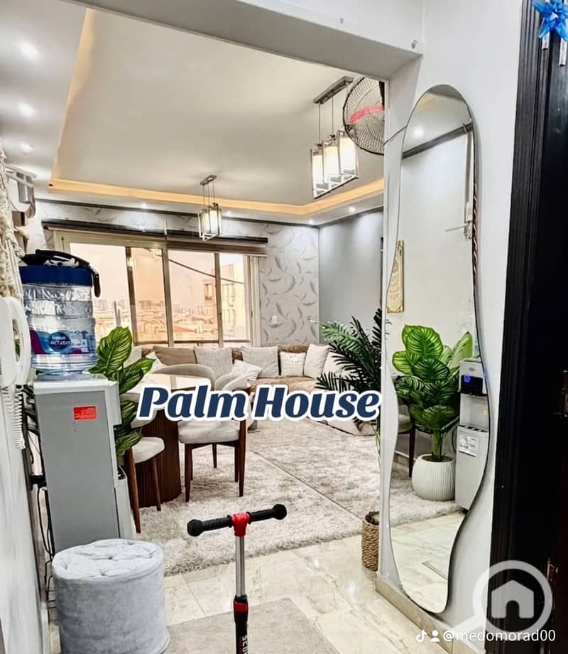 Apartment for sale in Jannah Zayed 1 compound, personal finishing, view of villas in Diounz compound. – pohled 6