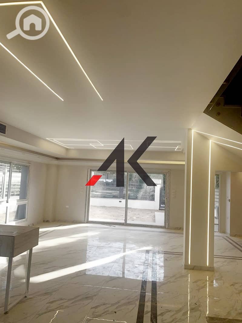 Prime Location Finished Town Corner Villa For Rent in Hyde Park - New Cairo - Ansicht 3