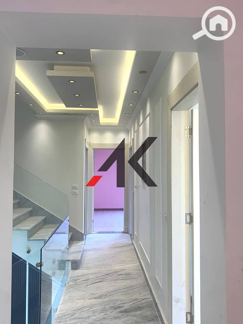 Prime Location Finished Town Corner Villa For Rent in Hyde Park - New Cairo - Mehr