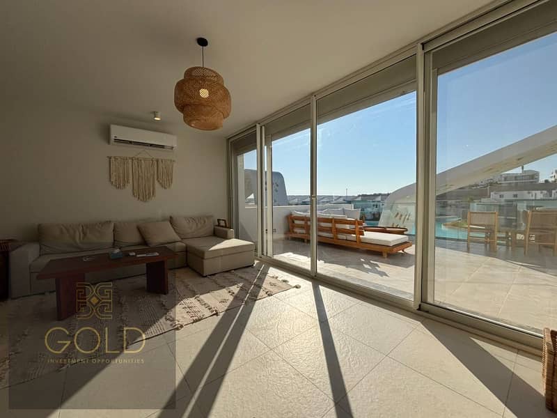 Penthouse 3 bedrooms in Fouka bay Northcoast - Widok 6