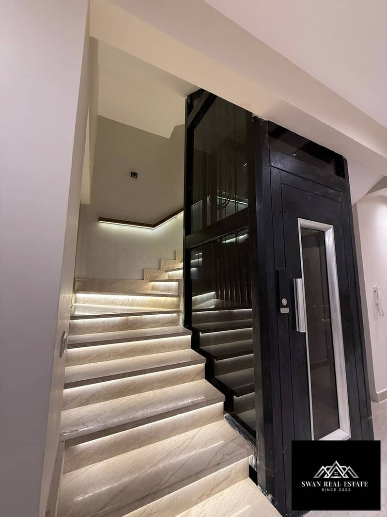 Luxury 3BR Villa for Rent at El Patio Al Zahraa Zayed | First Stay, Fully Furnished, Private Elevator, Prime Location & Top Services - Widok 3