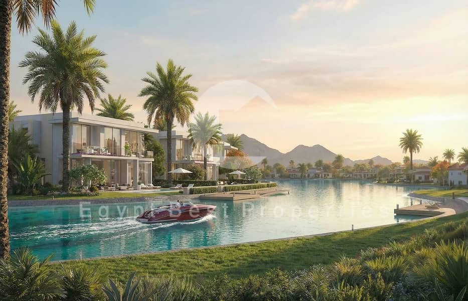 Lowest Price Lagoon View Chalet in Soma Bay | 2 Bedrooms | Only 5% Down Payment & Installments Up to 8 Years - Widok 3