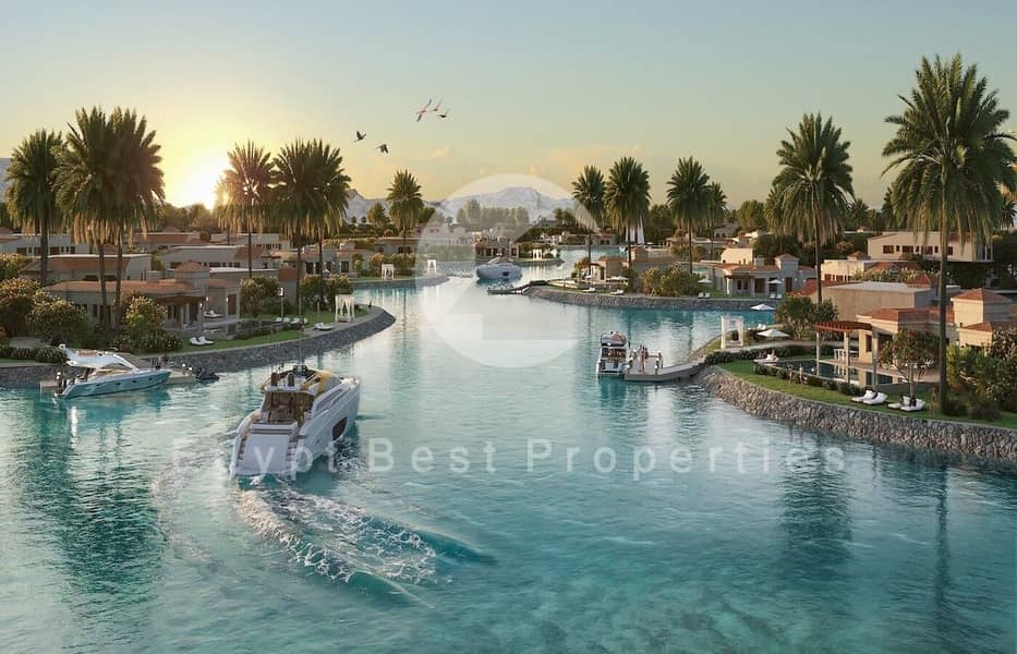 Lowest Price Lagoon View Chalet in Soma Bay | 2 Bedrooms | Only 5% Down Payment & Installments Up to 8 Years - Więcej