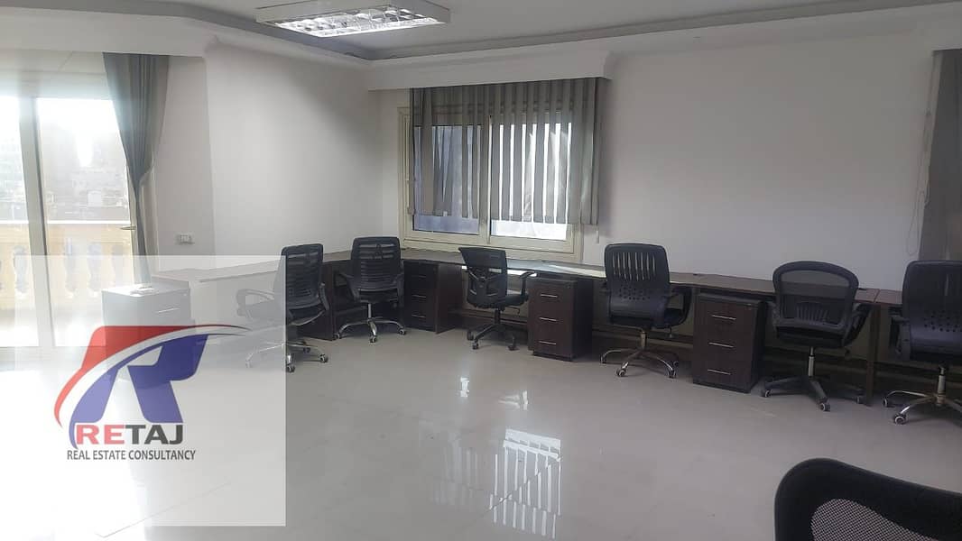Fully Furnished Licensed Administrative Office for Rent – Embassy District, Nasr City - Widok 3