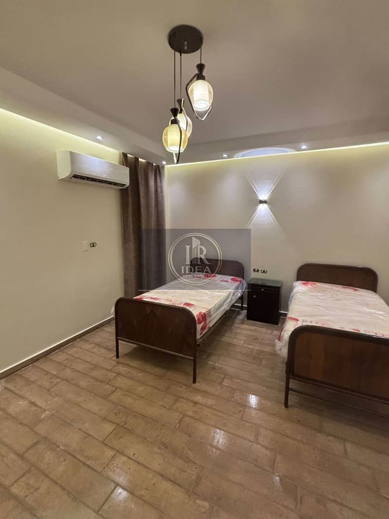 Furnished apartment for rent in Katameya Gardens compound, high-end super deluxe finishing - Widok 4