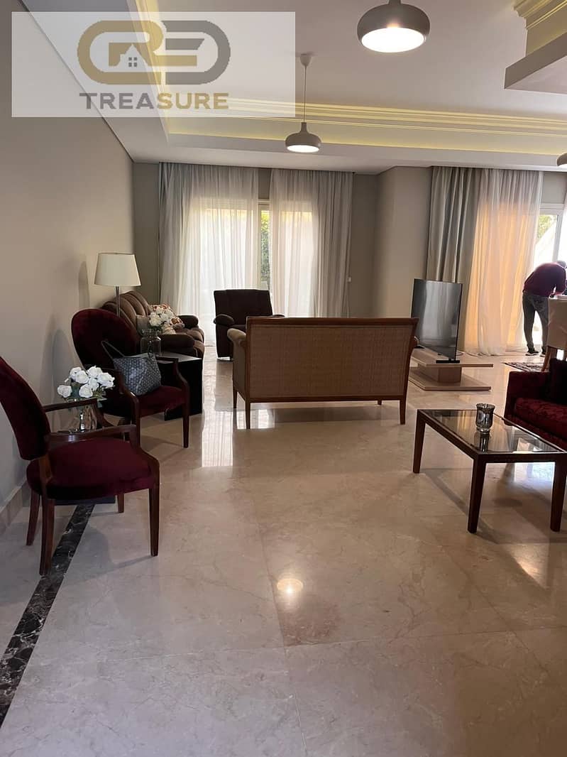 semi furnished Twinhouse for rent in Katameya Dunes - new cairo - Ansicht 5