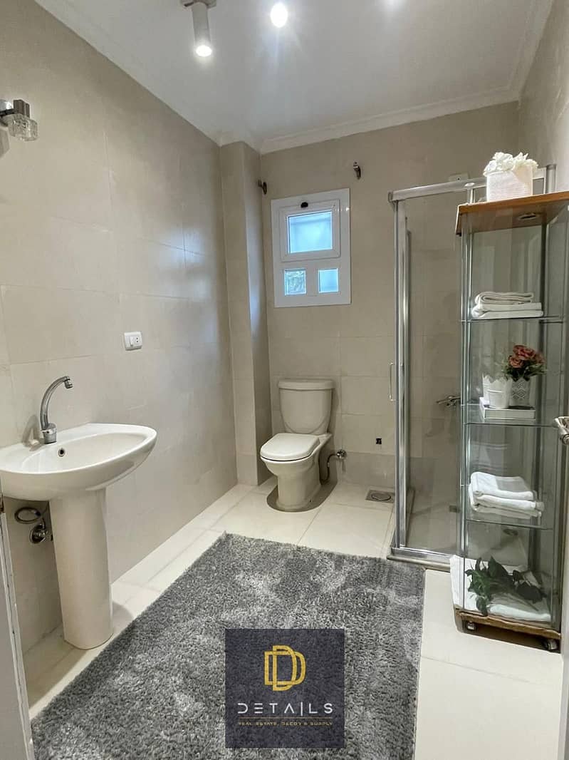 Ground-floor apartment with a private garden for rent in Opera City Compound, Sheikh Zayed, at a bargain price. - Więcej