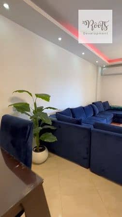 For Rent Apartment ,Fully Furnished with Kitchen and AC/S, Open View in Landscape View ,Minutes from Zed Park, ,in Dar Misr - Sheikh Zayed. - Widok 2