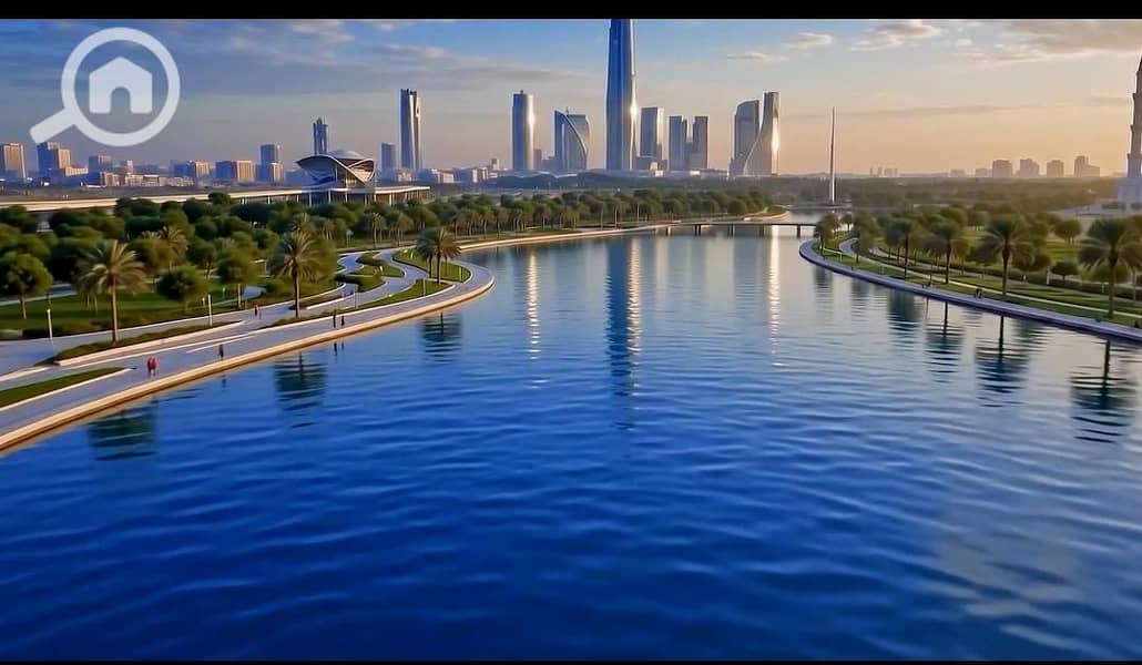 In the strongest location in the New Administrative Capital, located between the Green River and the Iconic Tower, the tallest tower in Africa, own your apartment with a down payment starting from 5% and installments up to 10 years. – pohled 6