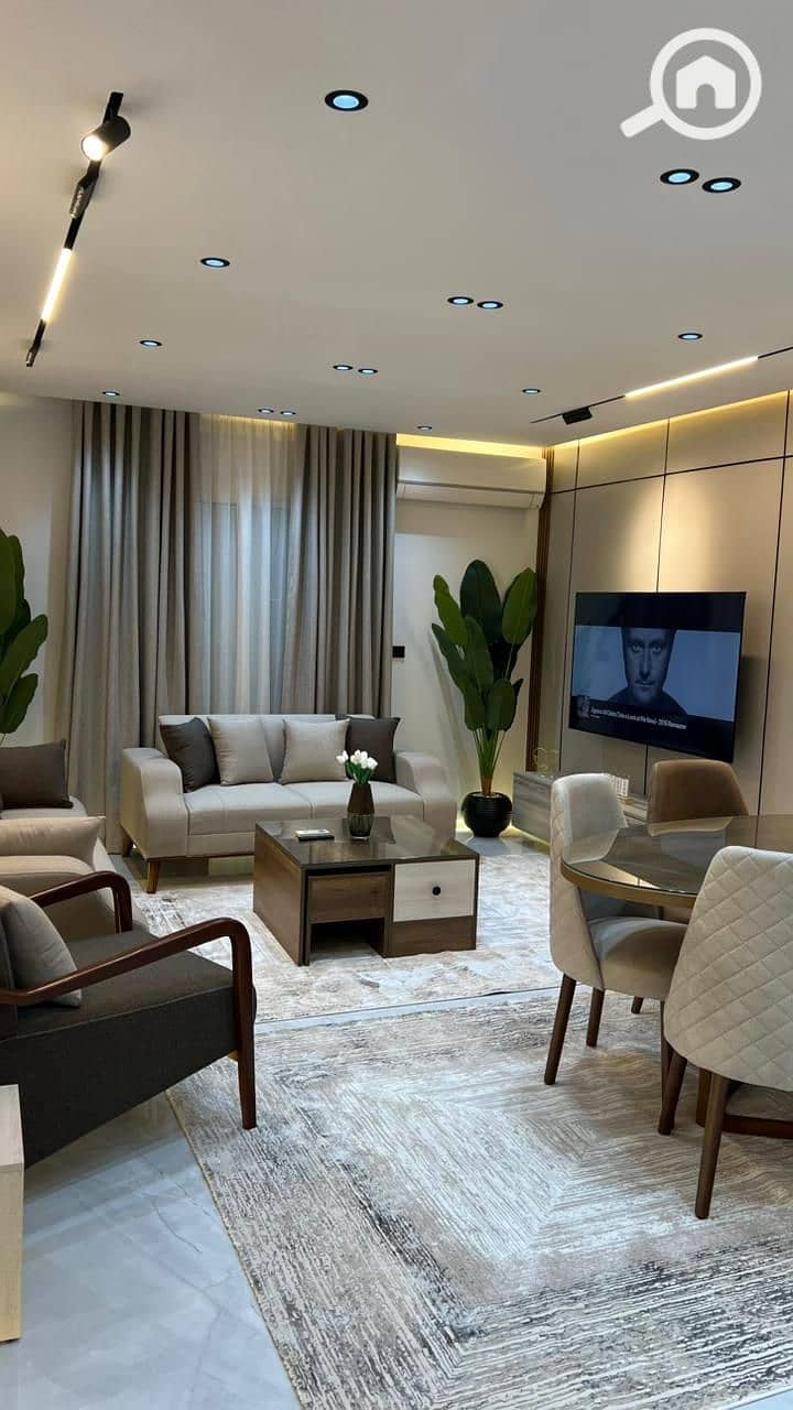 90 sqm Fully Furnished Apartment for Rent in Al Rehab 1 – Phase 2 | Ultra Lux Finishing | Modern Furniture | First Occupancy - Bild 2