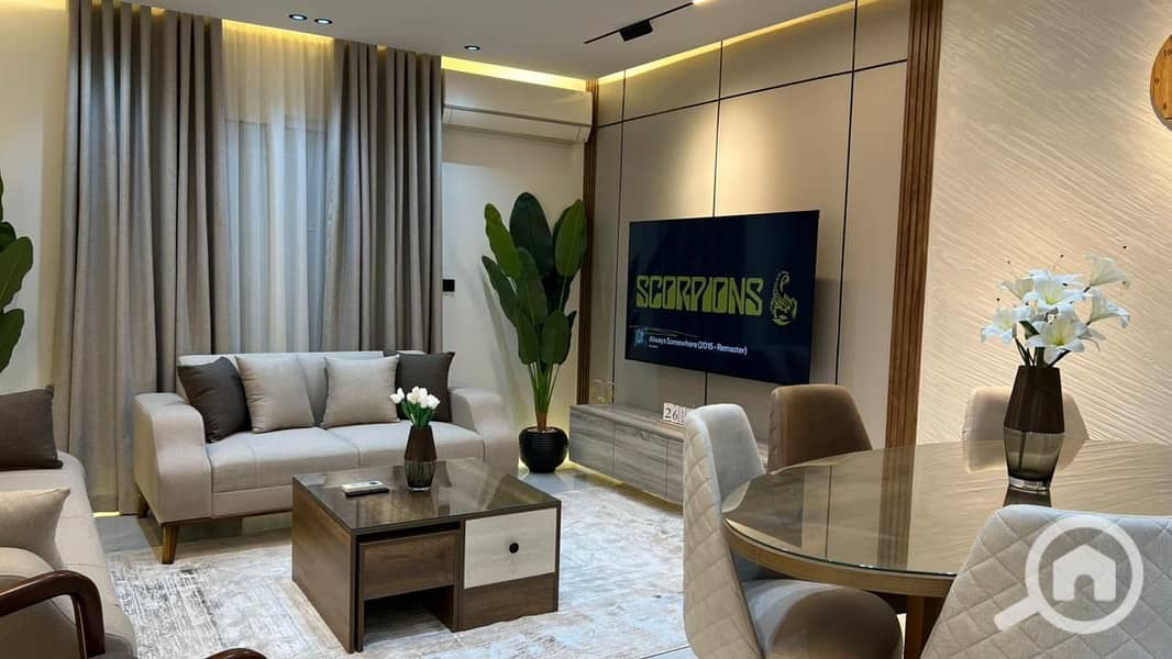 90 sqm Fully Furnished Apartment for Rent in Al Rehab 1 – Phase 2 | Ultra Lux Finishing | Modern Furniture | First Occupancy - Fler