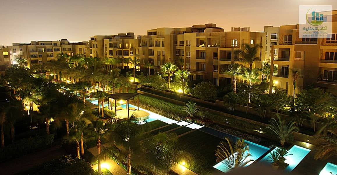 First Use - Furnished Duplex 290m² with Garden 120m² Overlooking the Lake & Landscape in Park View Compound, Hassan Allam, in front of Rehab City - Ansicht 6