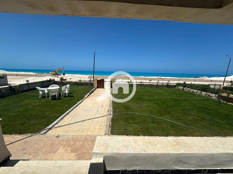 Duplex villa for rent in the North Coast, first row by the sea, Lotus Village - Widok 2