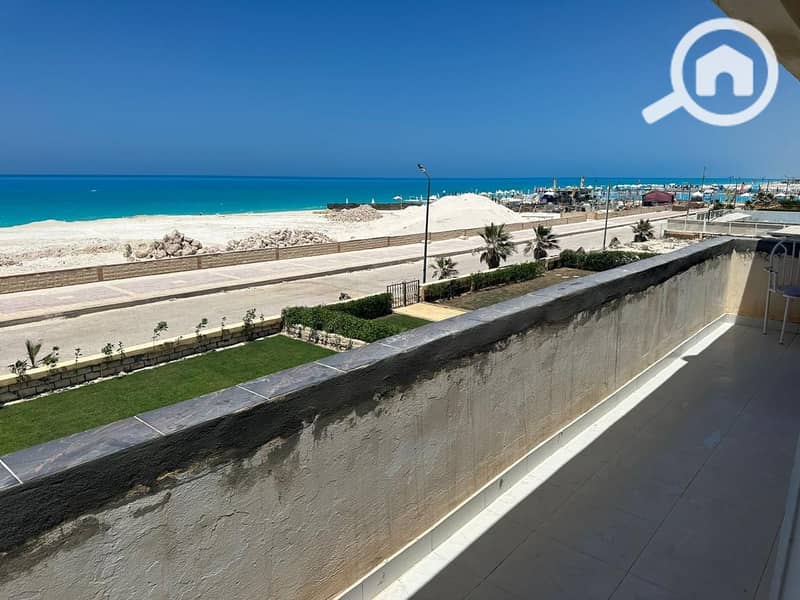 Duplex villa for rent in the North Coast, first row by the sea, Lotus Village - Widok 3