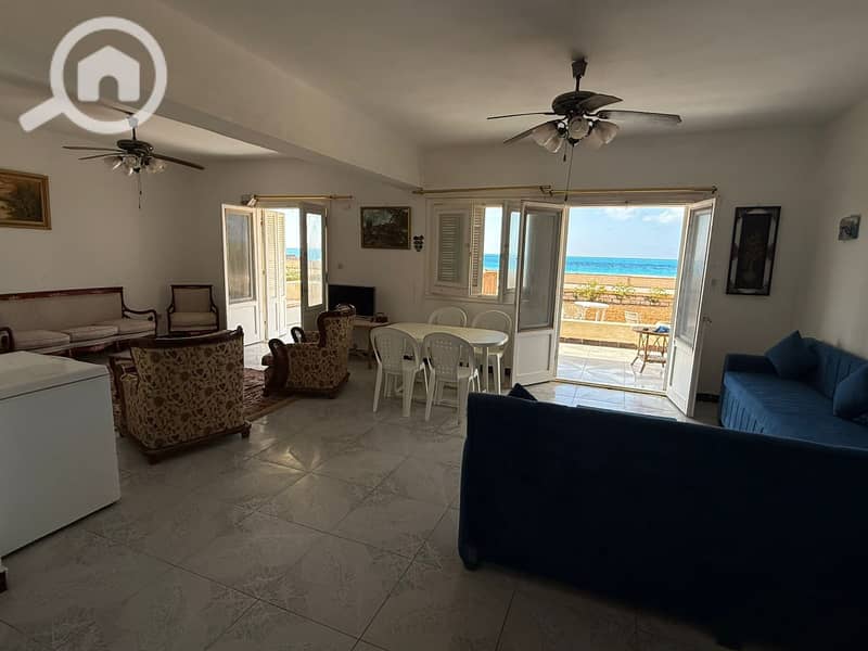 Duplex villa for rent in the North Coast, first row by the sea, Lotus Village - Widok 4