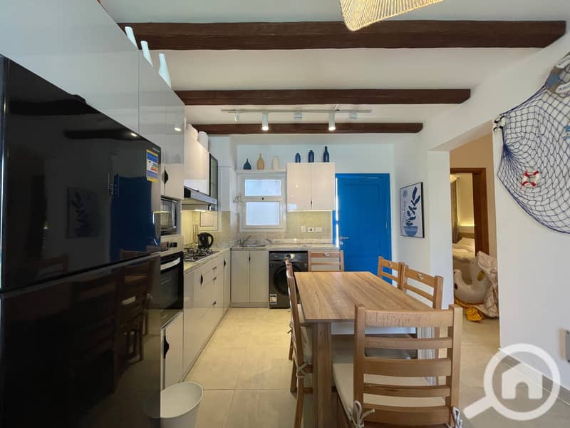 For rent: a two-bedroom chalet on the ground floor with a garden by the swimming pool at Mountain View Ras El Hikma. - Widok 4