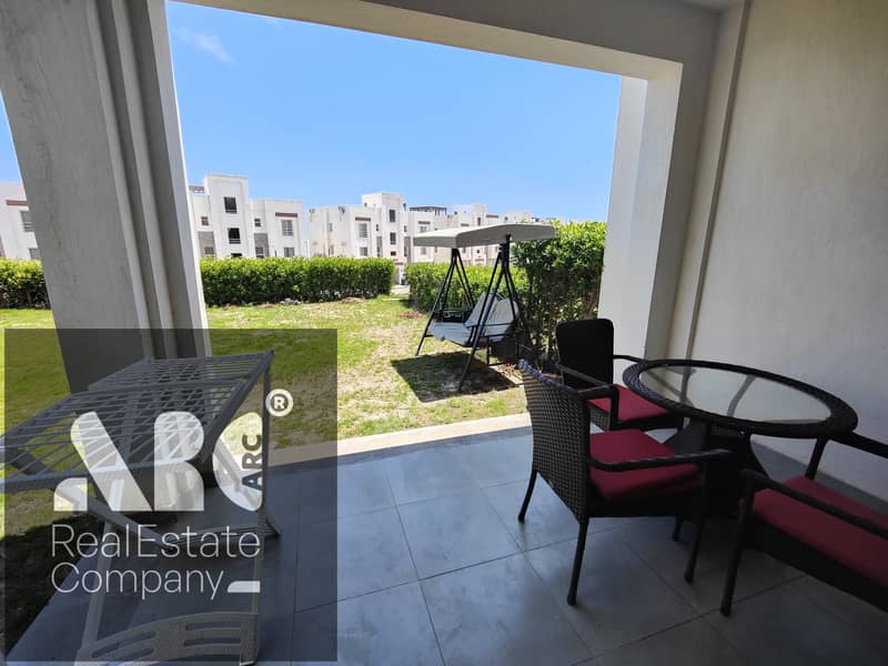 Chalet for rent amwaj Sidi abdelrahman 3 bedrooms 2 bathrooms direct on pool lowest rentel price in north coast - Ansicht 4