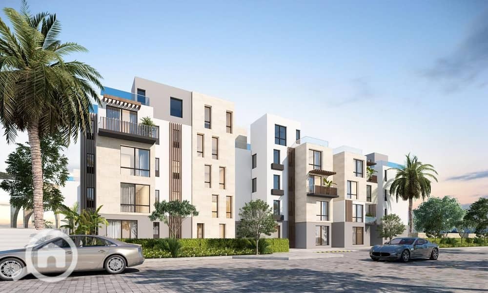Apartment with a garden for sale in the heart of Sheikh Zayed on Al-Nahda Street directly next to Al-Yasmeen. - Widok 4