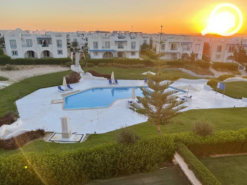 First floor chalet pool view for rent in Mountain view ras el hikma - Widok 2
