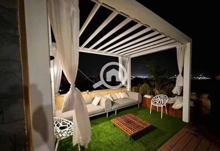 Twin house for rent in Patio Zahraa La Vista Compound, opposite Al Ahly Club - Kitchen with appliances and air conditioning - Ansicht 3