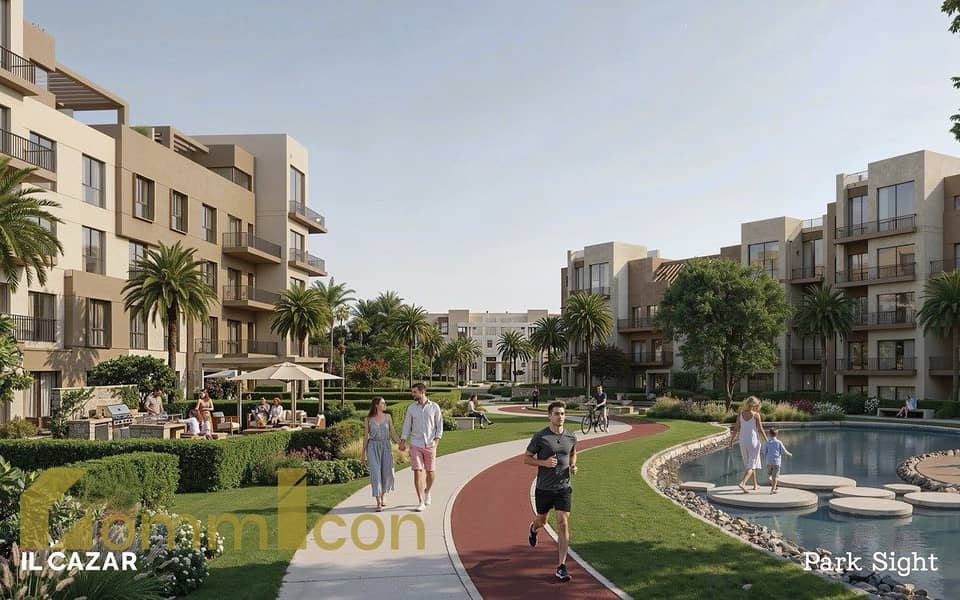 Own a 3-bedroom apartment now at the initial offering price Park Sight by ILCazar | Where nature meets luxury in the heart of the New Capital. - Bild 6