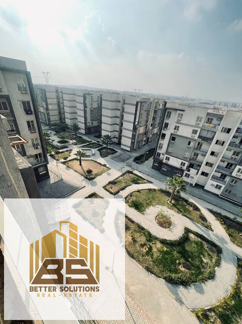 Apartment for sale in Compound Sakan Misr Al Obour Al Gedida - Garden view, fully paid, Phase One - Więcej