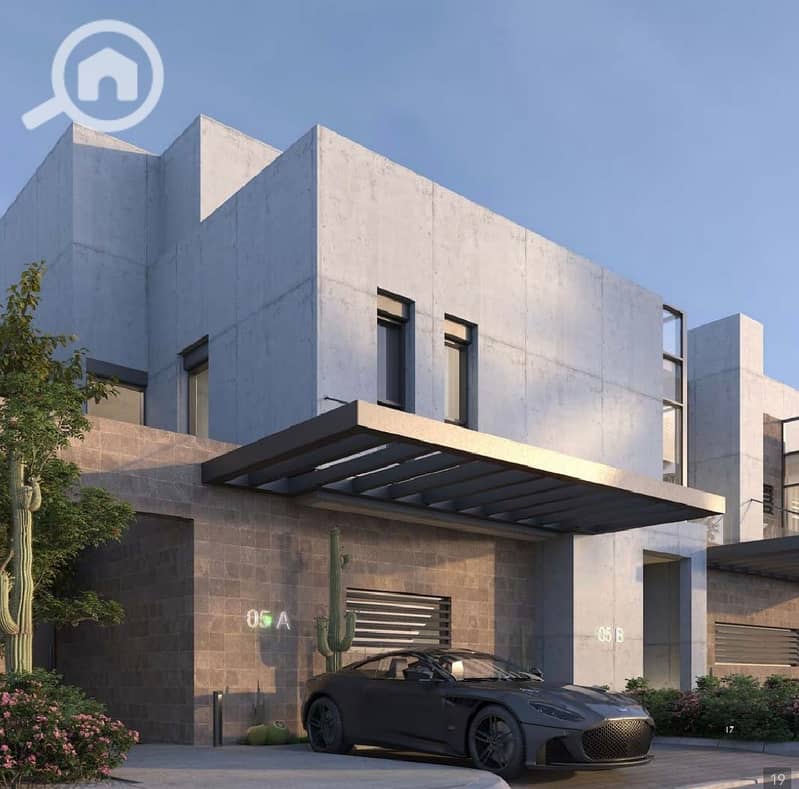 Corner townhouse villa for sale in Vaha Compound, Sheikh Zayed - Ansicht 2