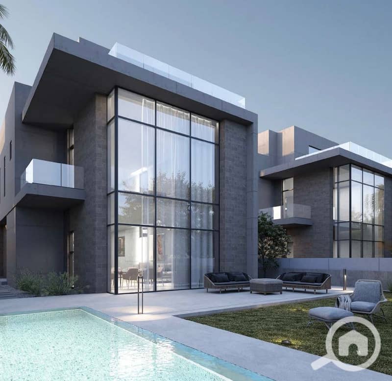 Corner townhouse villa for sale in Vaha Compound, Sheikh Zayed - Ansicht 4