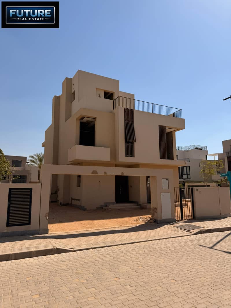 A 405 sq.m corner villa in SODIC East compound in New Heliopolis, Al Shorouk - Görünüm 3
