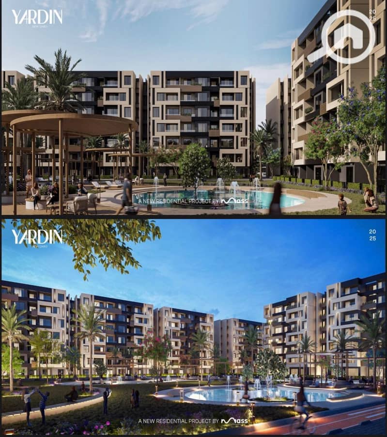 Opportunity for a 100m apartment with a down payment of 436,000 and a monthly installment of 32,000 for 10 years in a luxurious compound in front of Hyde Park and minutes from the American University with a view of lakes and landscaping. - Widok 6