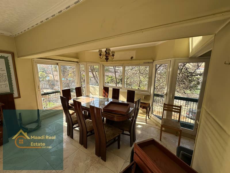 Apartment for sale in Sarayat El Maadi steps away from Maadi Sports Club, with an area of 197 meters, sea view, open view. - Ansicht 3