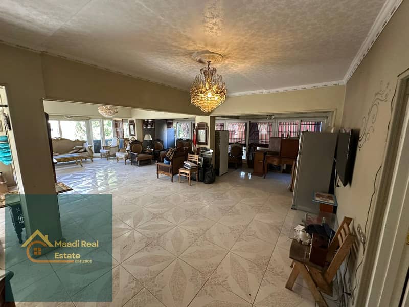 Apartment for sale in Sarayat El Maadi steps away from Maadi Sports Club, with an area of 197 meters, sea view, open view. - Ansicht 4