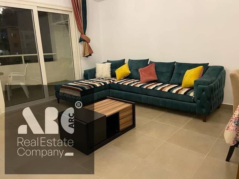 Chalet for rent in Amwaj, North Coast - a great deal 2 bedrooms, 2 bathrooms Direct pool view – další