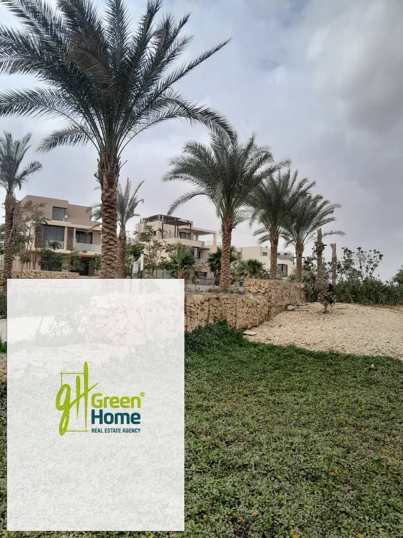 Under market price Twin House for sale Ready to move with Open View Landscape in Sodic East New Heliopolis - Widok 2