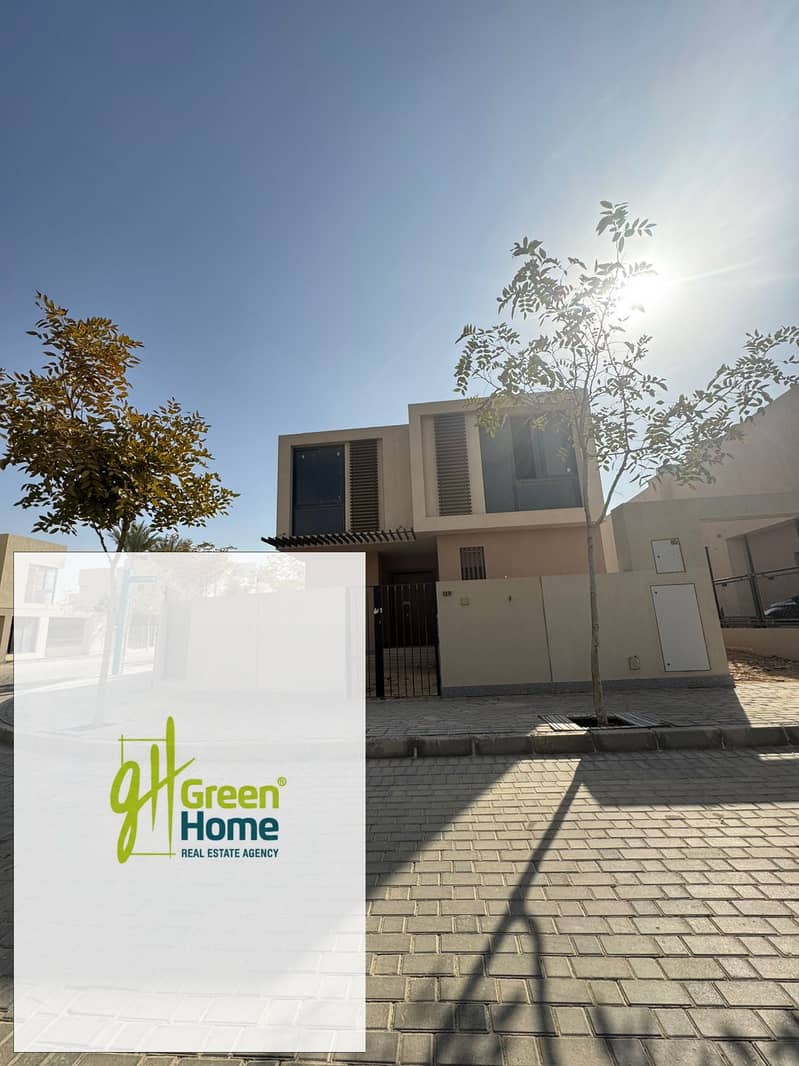 Under market price Twin House for sale Ready to move with Open View Landscape in Sodic East New Heliopolis - Więcej