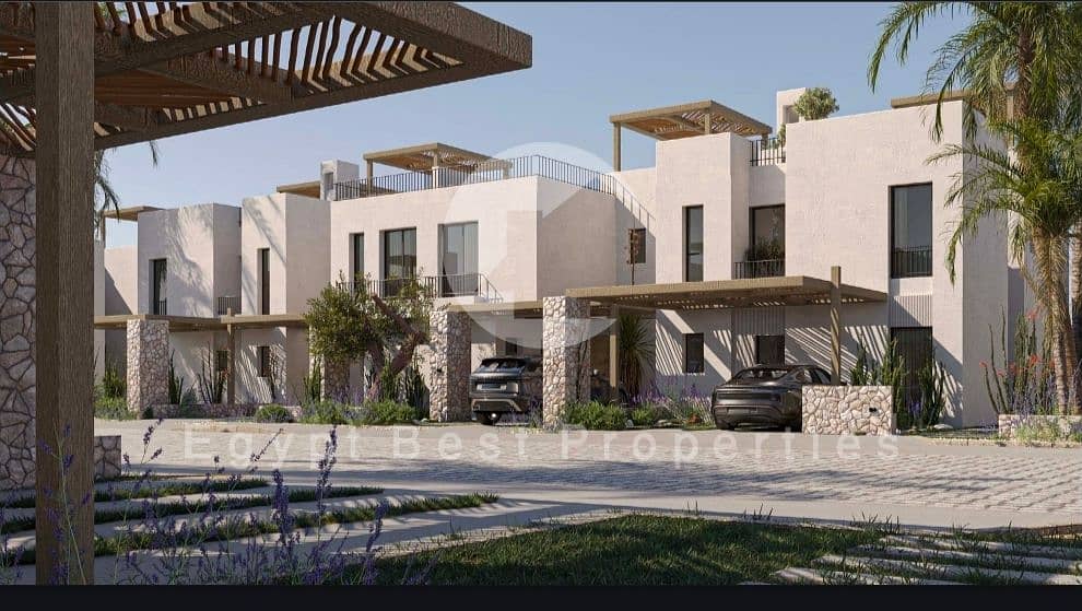twinhouse for sale at ras soma fully finished prime location. - Więcej
