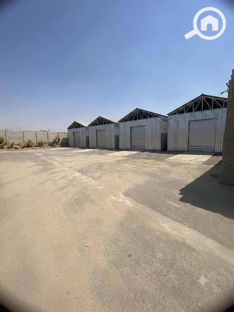 A warehouse for rent in the industrial area on the main road Cairo-Belbeis Desert Road, asphalt land including all facilities with areas starting from 500 square meters and its multiples. - Ansicht 2
