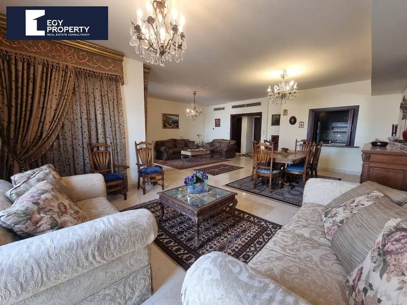 Apartment with garden For Sale in Uptown New Cairo Fully Furnished with attractive price – pohled 2