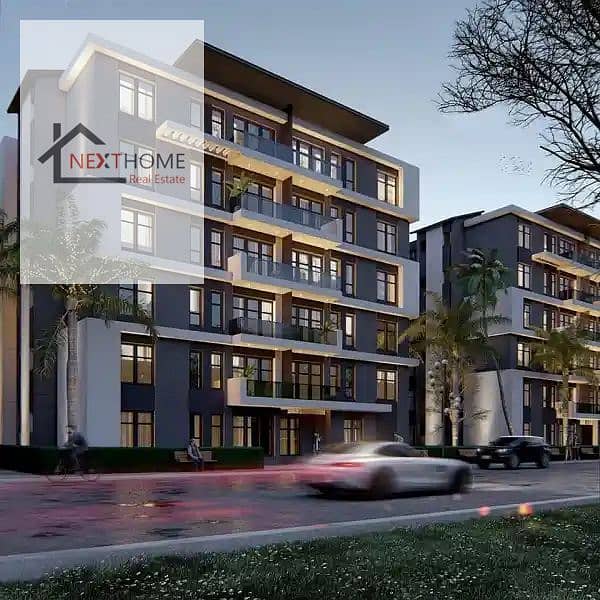 Apartment for sale with a low down payment, 180 square meters, in Creek Town Compound, Fifth Settlement, New Cairo. - Ansicht 3