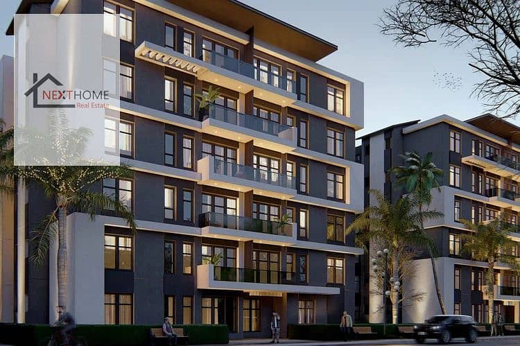 Apartment for sale with a low down payment, 180 square meters, in Creek Town Compound, Fifth Settlement, New Cairo. - Mehr