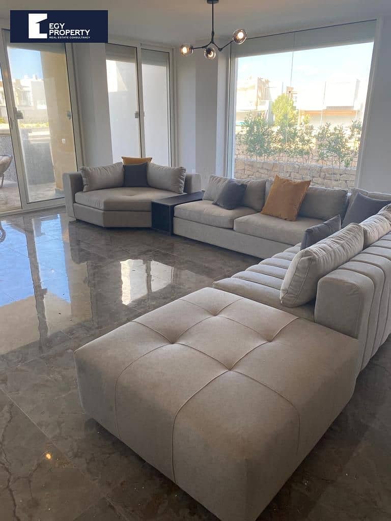 Villa with private pool For Sale in Seashell North coast Fully Furnished lagoon view - Widok 2