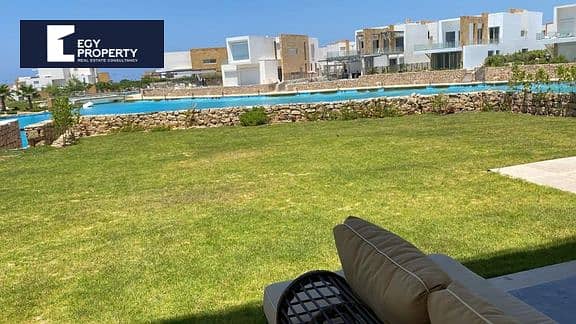 Villa with private pool For Sale in Seashell North coast Fully Furnished lagoon view - Więcej