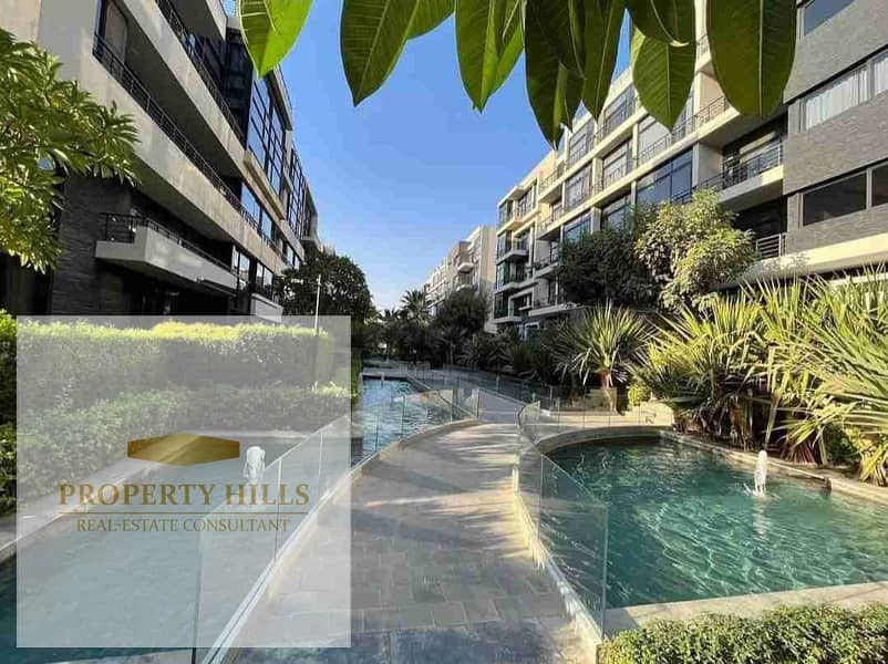 Fully finished Apartment with furniture for sale in 5th settlement water way compound and with all electric appliances and ready to deliver and for viewing With best price  • Unit Type: apartment • Built-up Area: 170m² • Location: water way compoumd• Stat - Widok 6