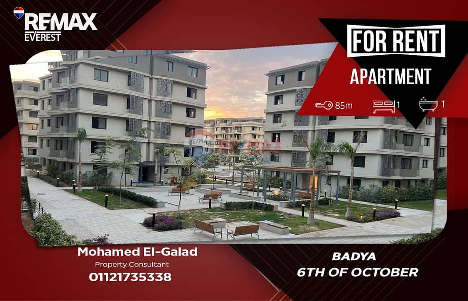 First Use Apartment for Rent in Badya Palm Hills | Prime Location – pohled 2
