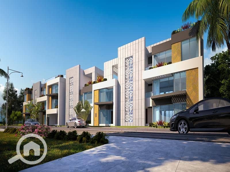 Chalet 141 meters, 3 rooms, super luxury finishes by the sea and immediate delivery with a 10% down payment over 6 years in the village of Boho Sokhna. - Widok 6