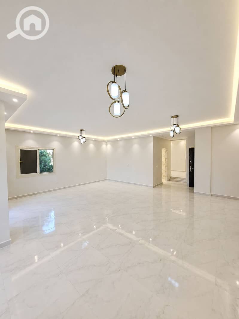 Apartment for rent, first occupancy, 210 square meters in a villa with a garden view in the Fifth Settlement - Ansicht 3