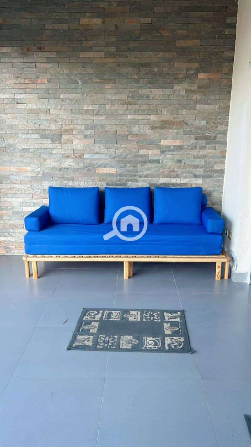 Under Market Price Furnished Chalet 120m with Garden with Kitchen and ACs for Rent in Amwaj North Coast – pohled 6